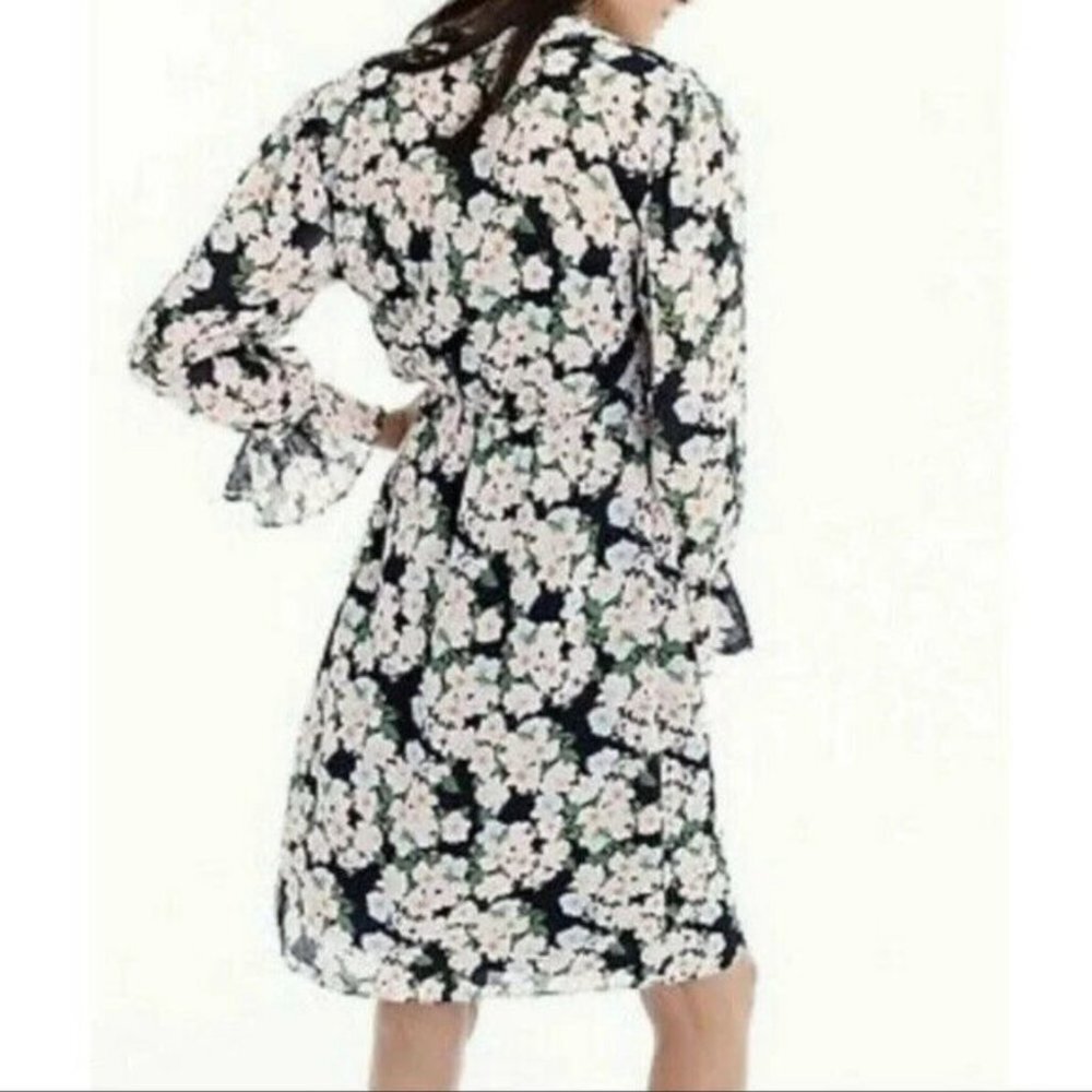 2/$20 J Crew Mercantile Floral Sheer Dress XS - Picture 3 of 7